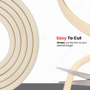 U-Shape Rubber Edge Trim Seal – EPDM Edge Protector for Metal and Glass Edges – Weather Resistant, Noise & Vibration Reduction