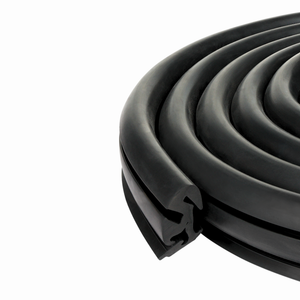 Heavy-Duty Windshield Rubber Seal for Tractor & Heavy Equipment | EPDM Locking Gasket for Stationary Glass | Durable Weatherstrip for Agricultural Machinery & Construction Vehicles