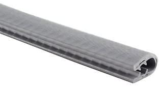 Gray Edge Trim Standard Size Fits up to 0.14 inch (3.4mm) thickness, Leg Length 0.54 inch (13.6mm)