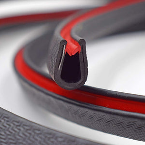 Edge Trim Black Large Fits edge thickness up to 0.16 inch (4mm), Leg Length 0.65 inch (16.5mm)