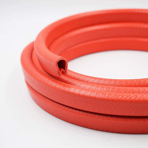Edge Trim Red Large Fits edge thickness up to 0.16 inch (4mm), Leg Length 0.65 inch (16.5mm)