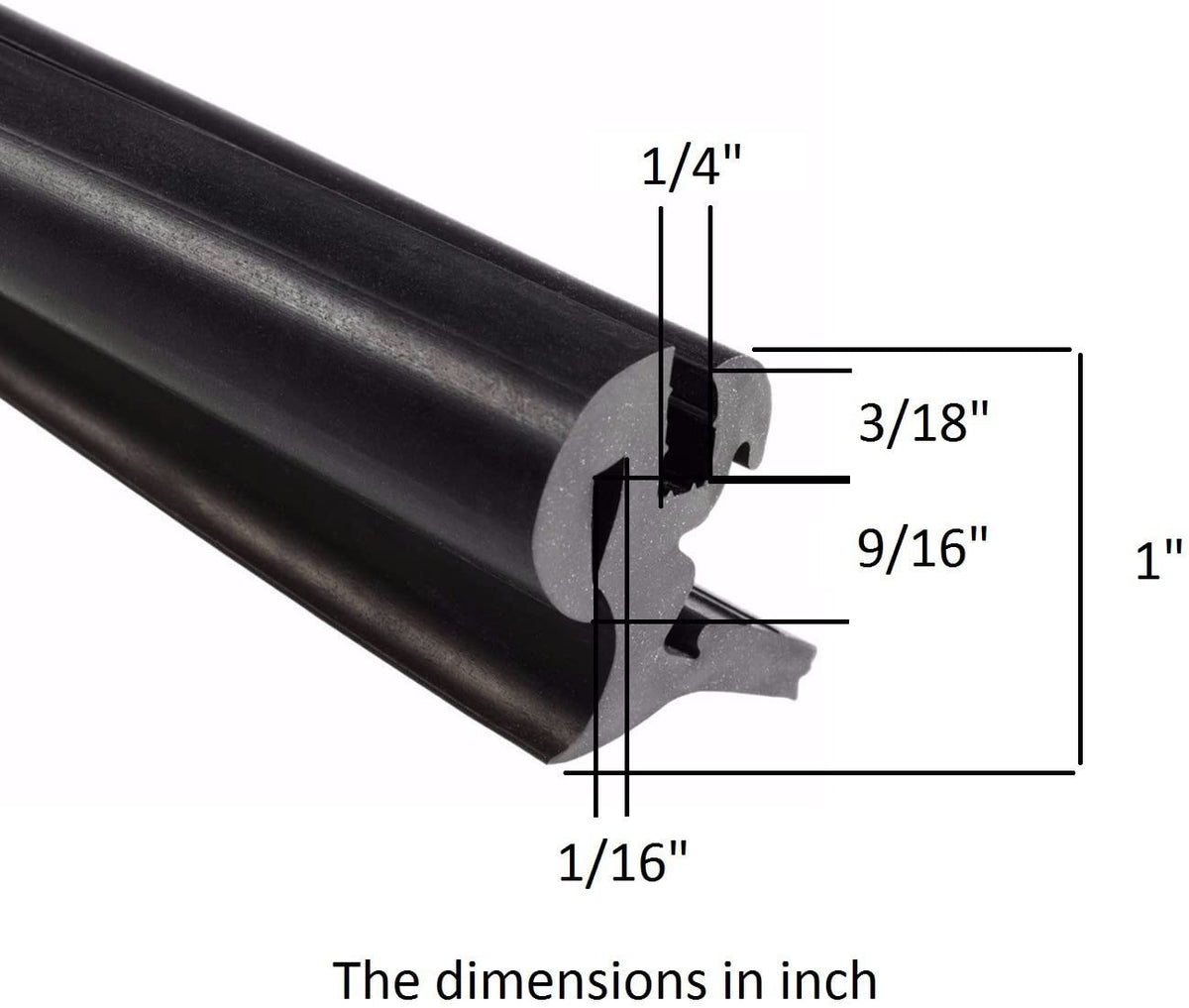 Rubber Window Seal EPDM Rubber Window Locking Gasket - 13 Foot Weather ...
