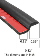 Load image into Gallery viewer, Z Shape Window Door Rubber Seal Weather Strip, Weatherproof, Soundproofing
