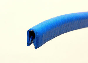 Blue Edge Trim Standard Size U Extrusion | U Height: 17/32", Grip Range: 3/64" - 9/64"